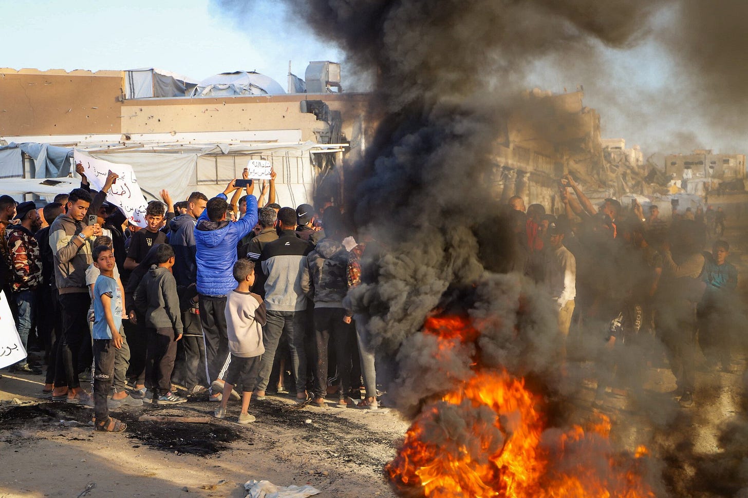 Hamas claims growing Gaza protests against its rule actually aimed at Israel  | The Times of Israel