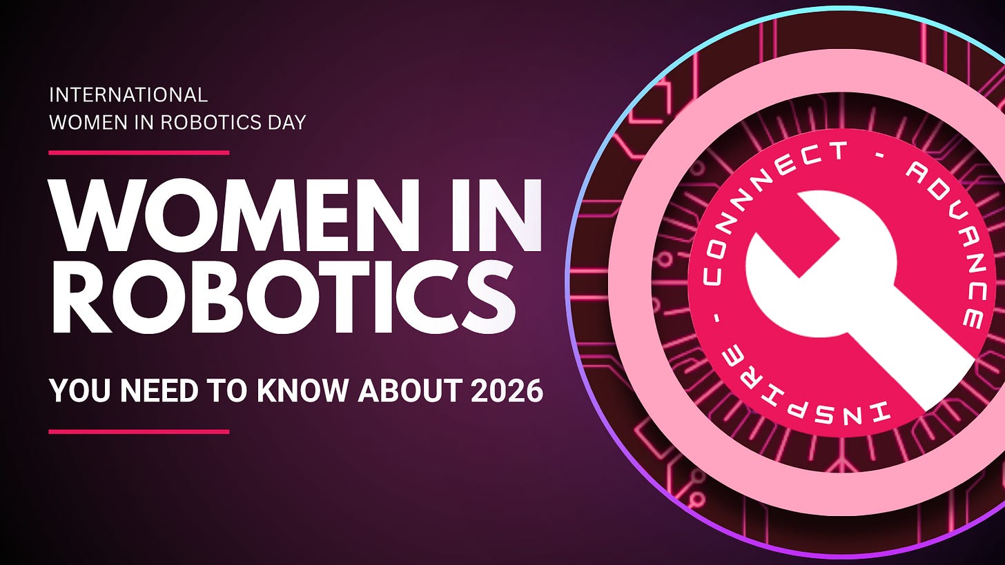 Women in Robotics You Need to Know About 2026