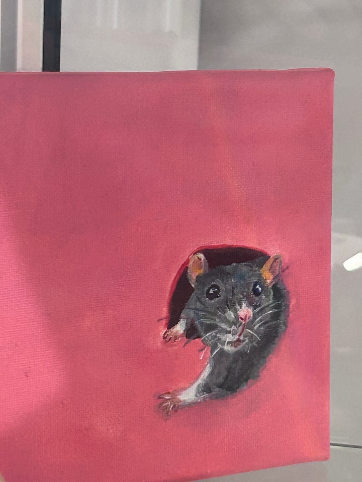FOR SALE: Part of the Art BRUT Exhibition, June 2025 at Swindon Art Museum.