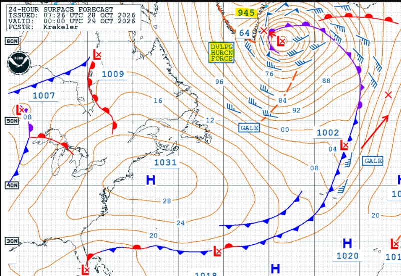 NORTH ATLANTIC STORM WARNING - Fred Pickhardt's Substack