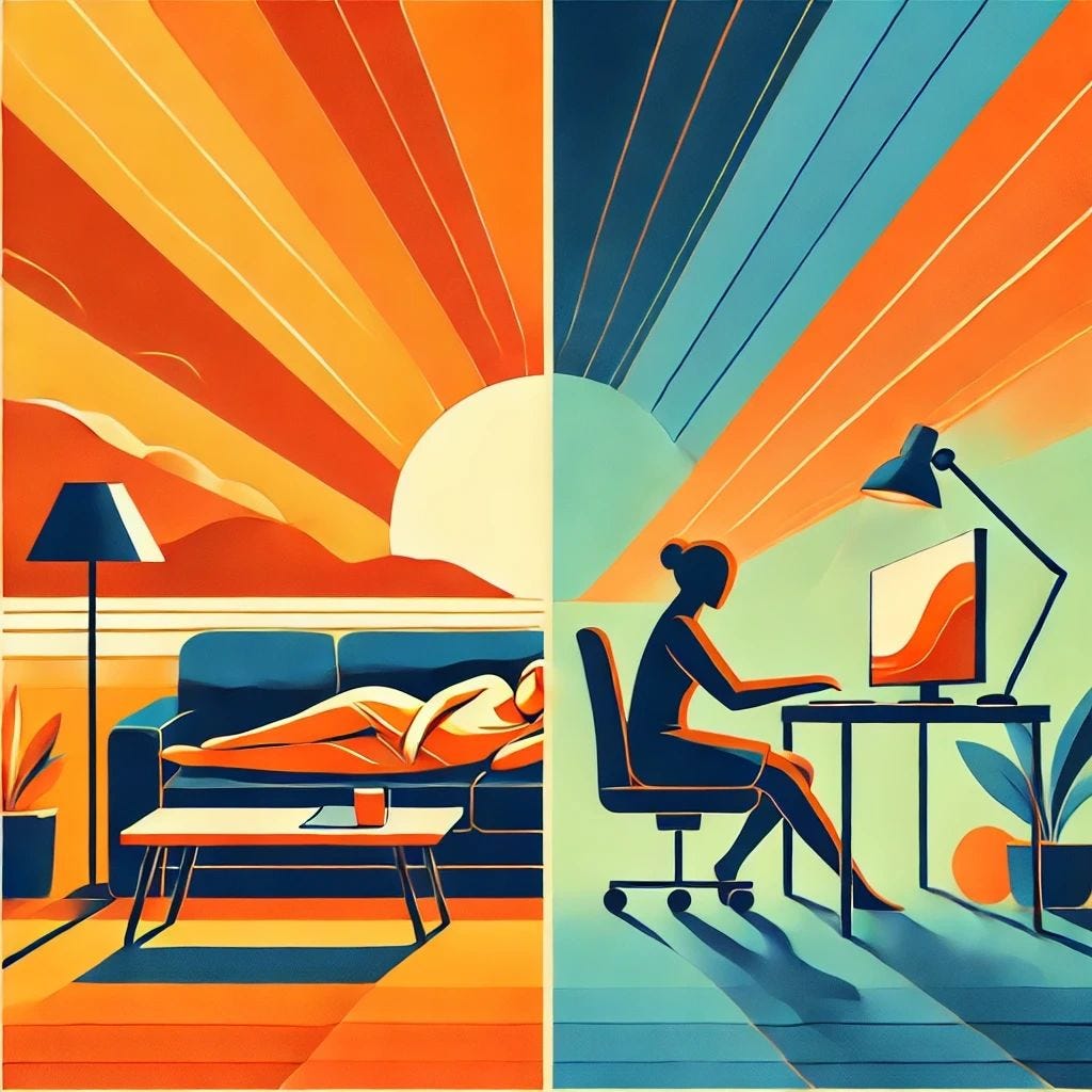 Balancing Rest and Productivity Balancing Rest and Productivity