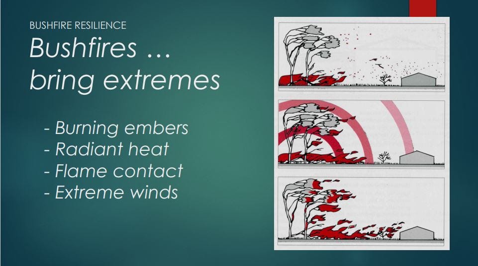 bushfire resilient building bushfire resilient building