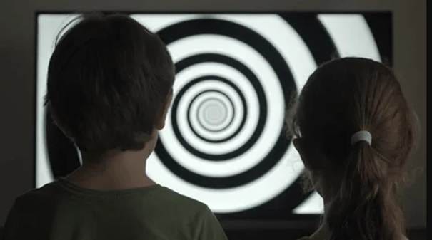 A couple of kids looking at a black and white spiral
AI-generated content may be incorrect. A couple of kids looking at a black and white spiral
AI-generated content may be incorrect.