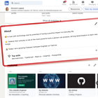 The "About" section ✨