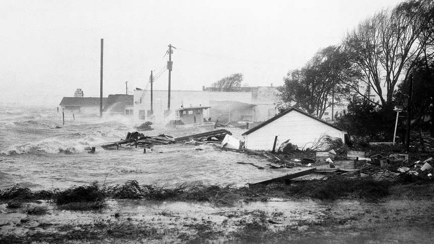 Hurricane Hazel, October 15, 1954