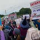 Angry Antifa Mob Descends On DC! (For No Kings Protest)