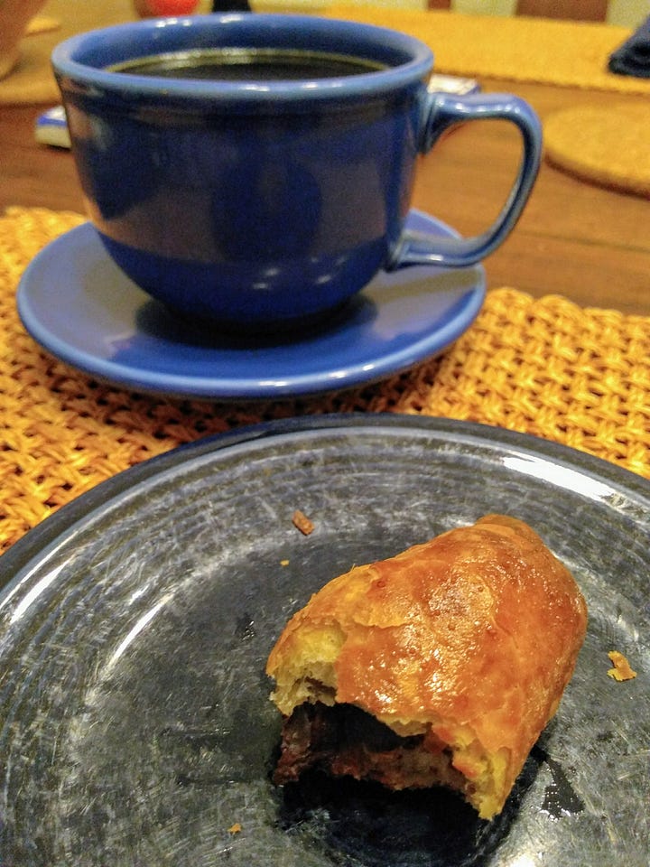 croissants and pain au chocolat