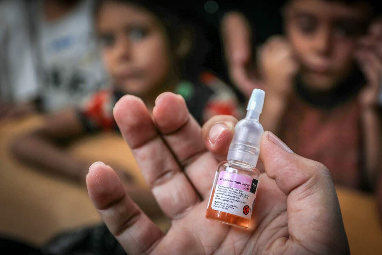 Israel Impedes Immunisation of Children in Gaza