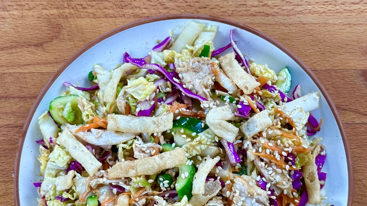 Chinese Chicken Salad - by Ian Fujimoto - Not a Chef
