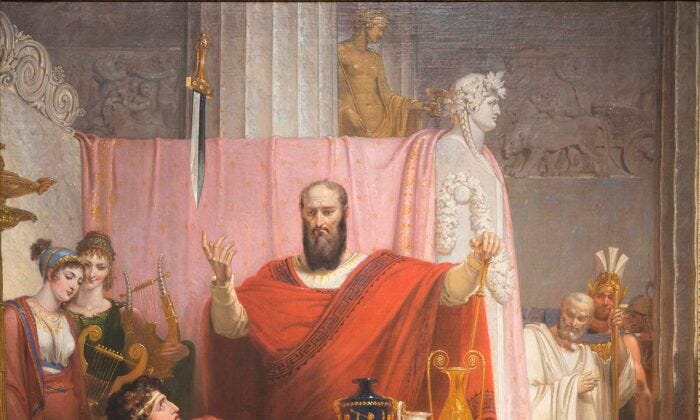 The Grass Is Not Always Greener: 'The Sword of Damocles' | The Epoch Times