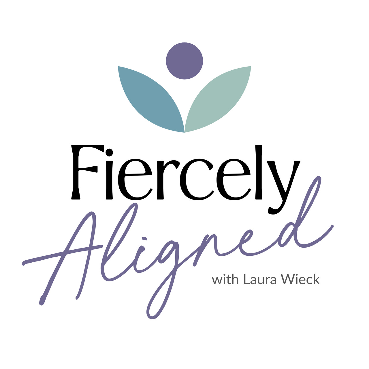 Fiercely Aligned w/ Laura Wieck logo