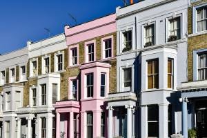 Photo by AXP Photography of colorful houses in notting hill london england uk