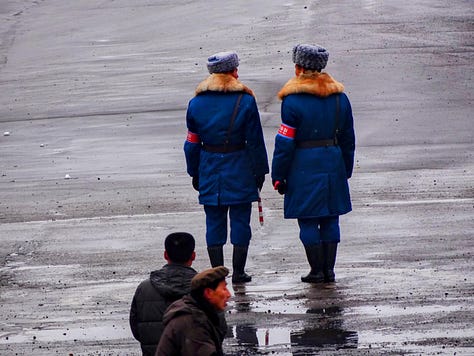Streetscapes in Hamhung, North Korea's third most populous city