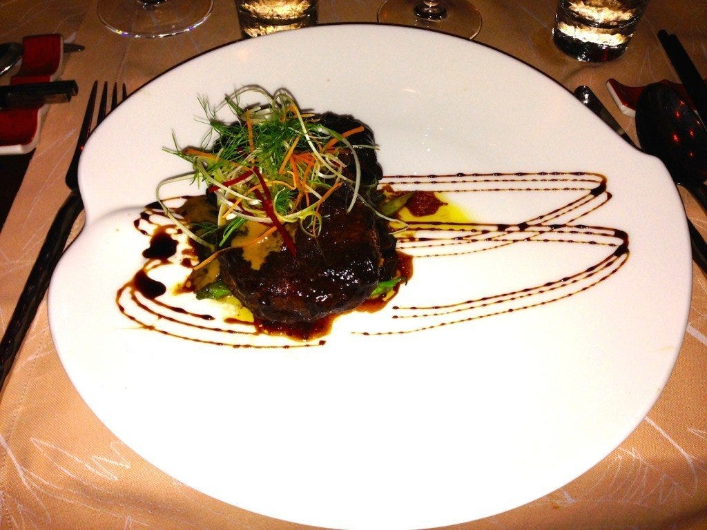Grilled lemongrass beef tenderloin 