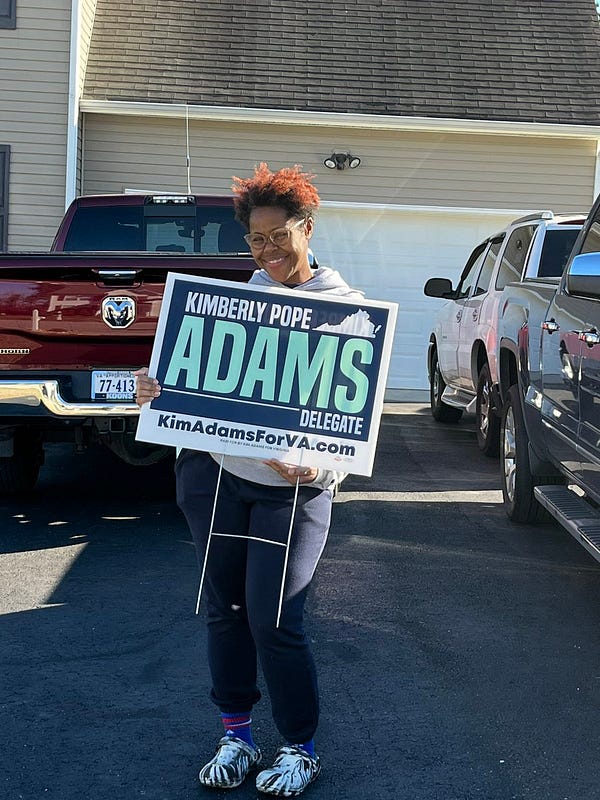 Newly-named Campaign Volunteer Rhonda B.