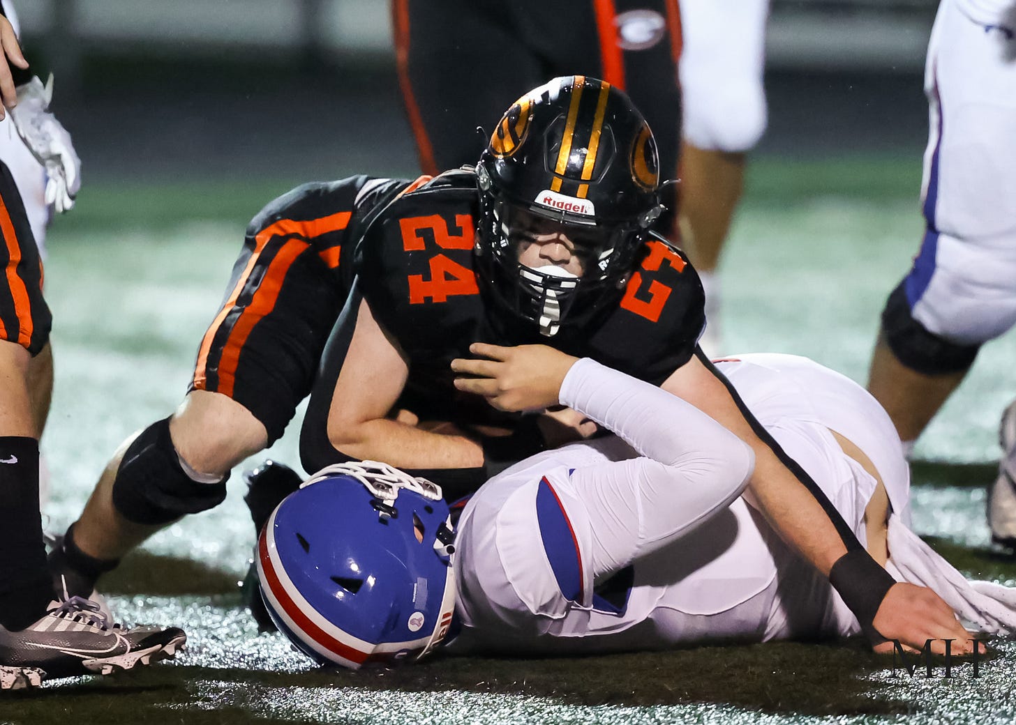 May be an image of 1 person, playing football and text May be an image of 1 person, playing football and text