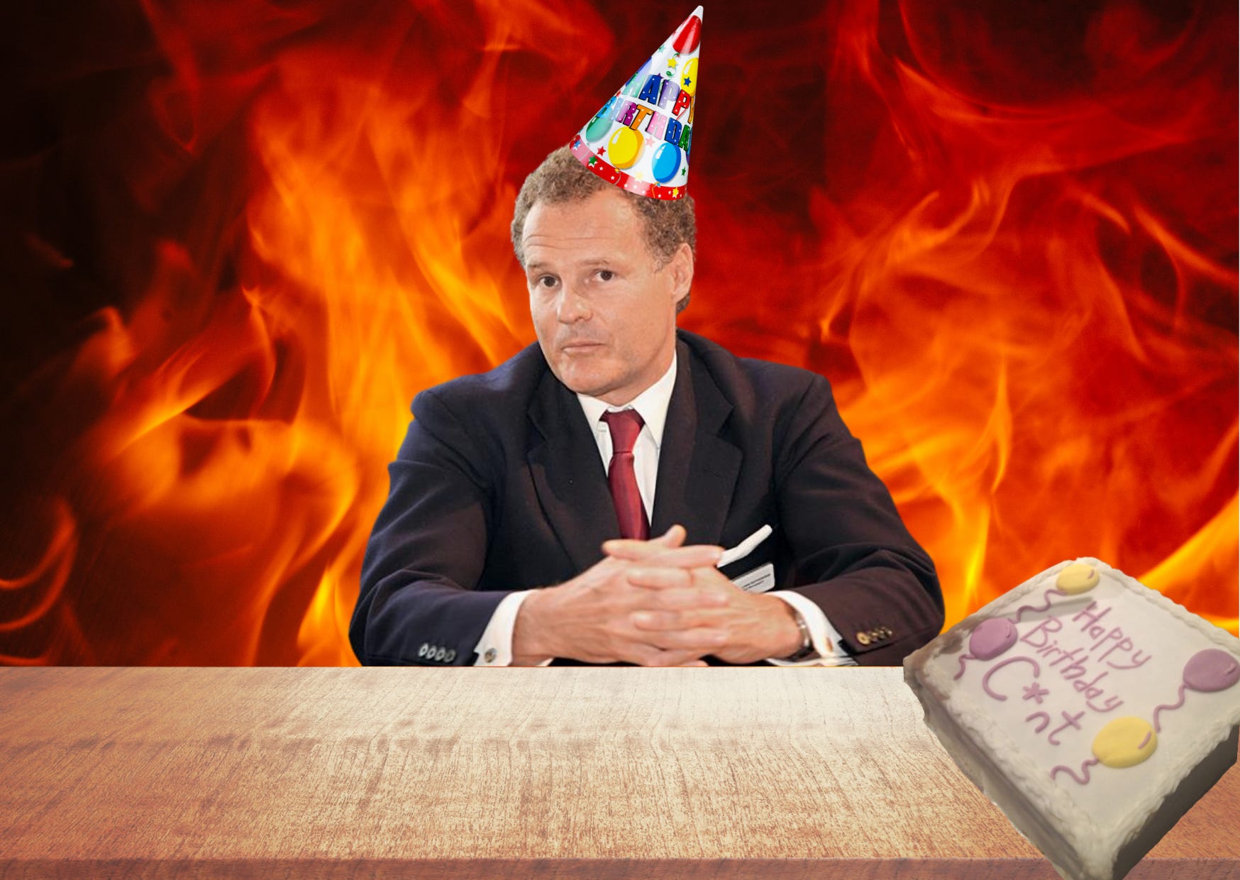 The bitter tears of Johnny von Cunt: Of course The Mail is playing the  victim after its legal defeat..., image size:1748x1240