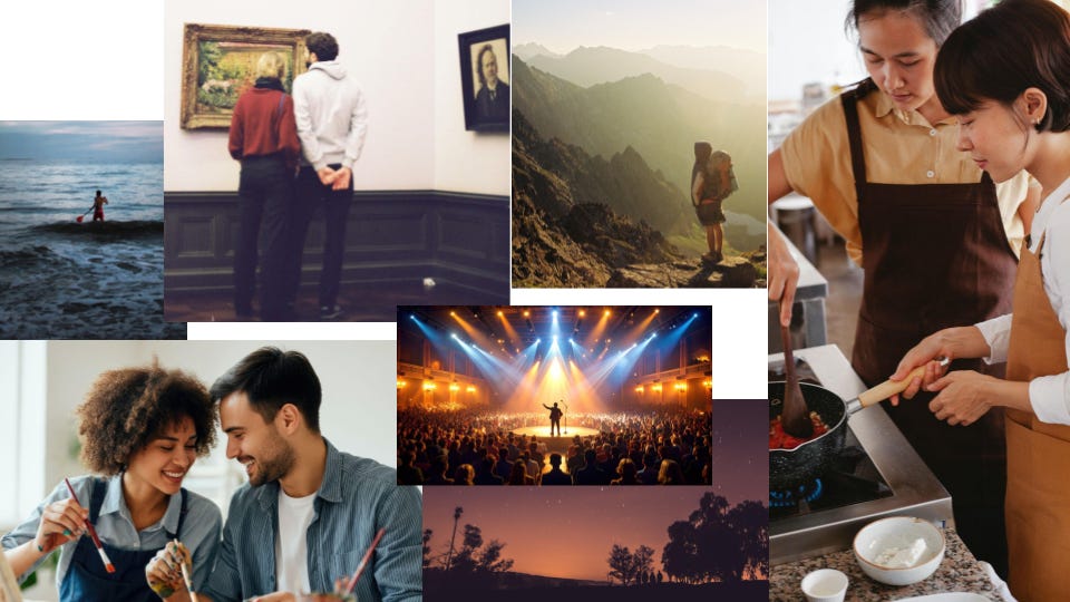 On Valentine's Day, make a memory, don't buy stuff