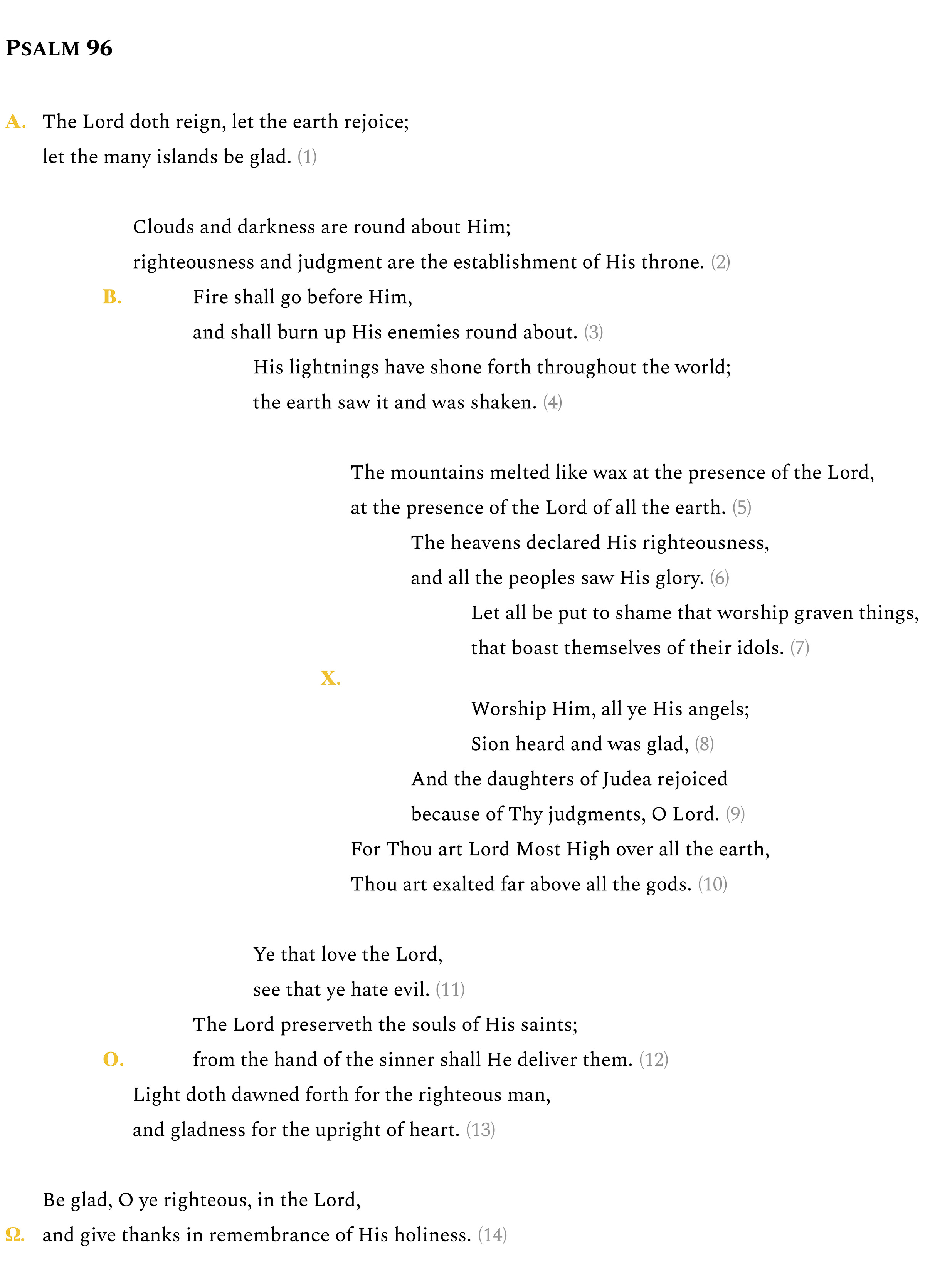 A ten-stringed psaltery: Psalms 91–100