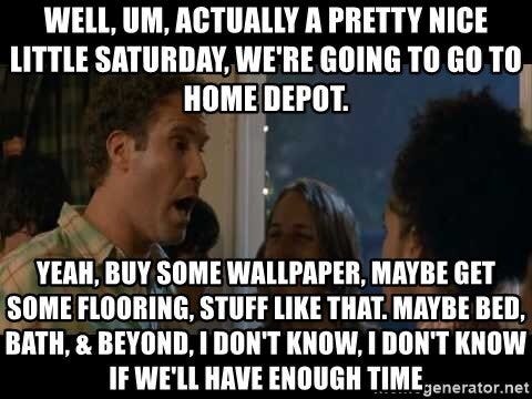 Maybe a little Bed Bath and Beyond... I don't know... I don ... Maybe a little Bed Bath and Beyond... I don't know... I don ...