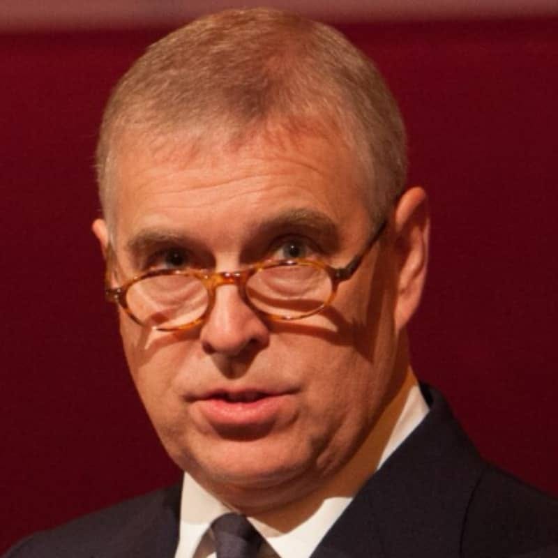 The former Prince Andrew, 2013.