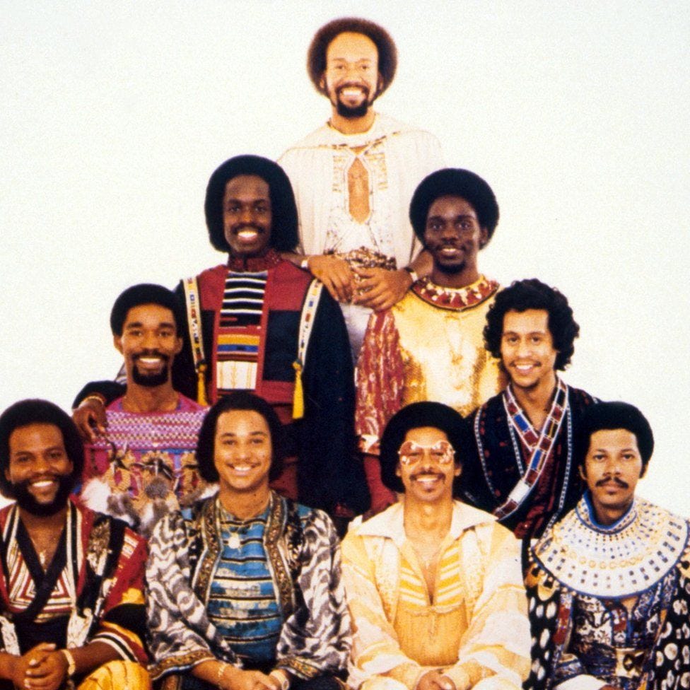 Earth Wind & Fire in 1980 Earth Wind & Fire in 1980