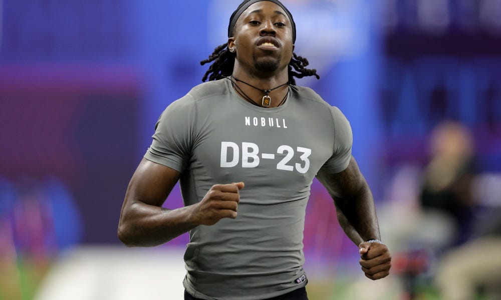 NFL Combine: The official numbers for Penn State CB Joey Porter Jr.