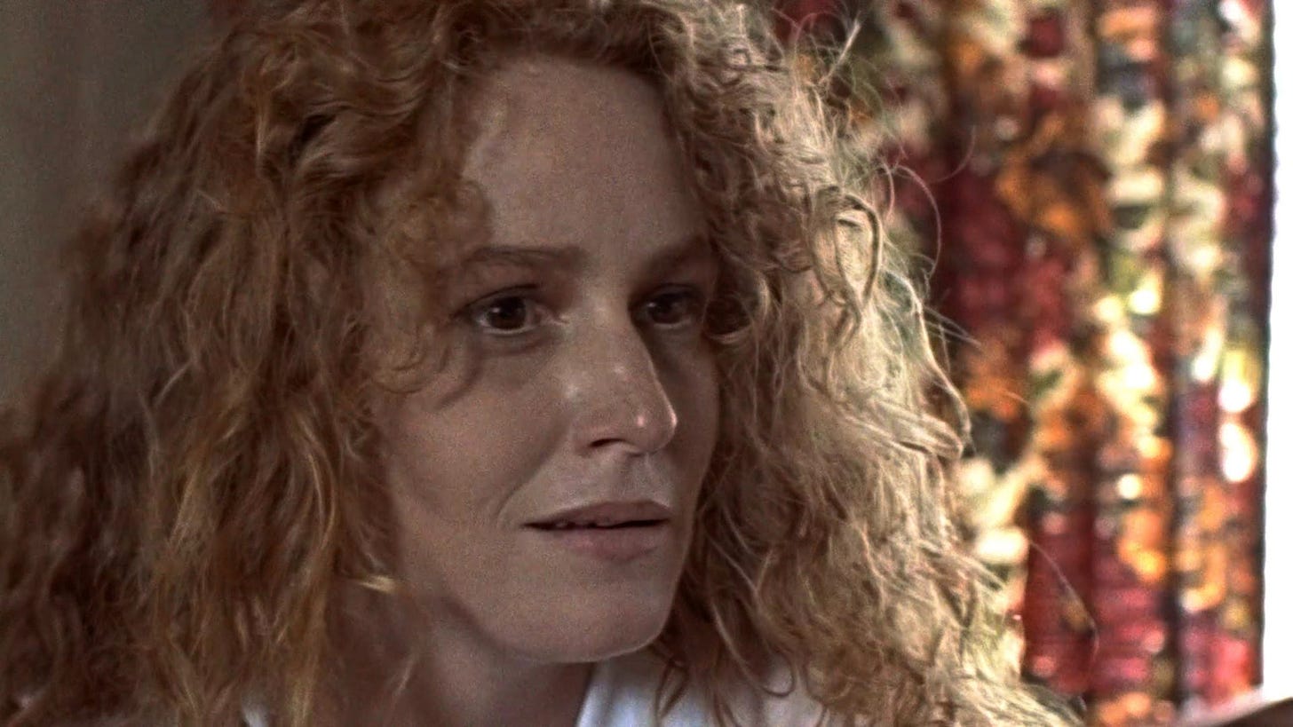This image shows Detective Kay Howard (played by Melissa Leo) in a scene from "Gone for Goode," the series premiere of Homicide: Life on the Street (1993-2000). This image shows Detective Kay Howard (played by Melissa Leo) in a scene from "Gone for Goode," the series premiere of Homicide: Life on the Street (1993-2000).