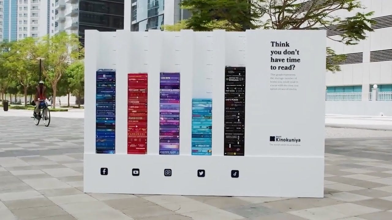 Time To Read by Saatchi & Saatchi for Books Kinokuniya