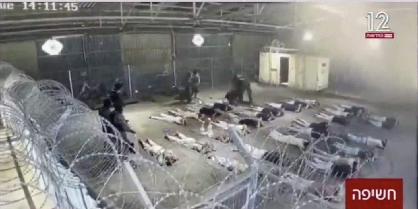 Video of Sexual Abuse at Israeli Prison Is Latest Evidence Sde Teiman Is  Torture Site