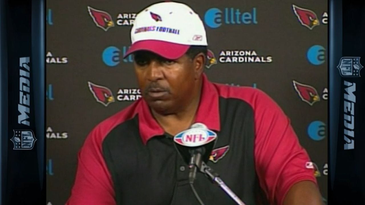 They are who we thought they were": The Cardinals blew a Monday night game  against the Bears, leading coach Dennis Green to erupt in one of the most  famous postgame rants in