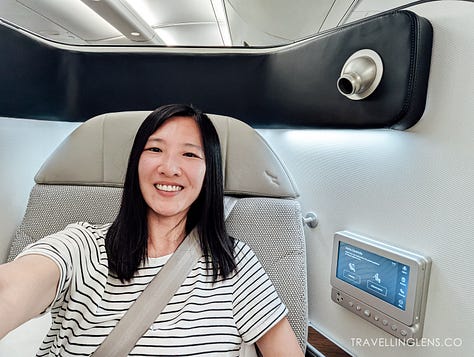 Flying in First on Qantas A380 from Los Angeles to Sydney