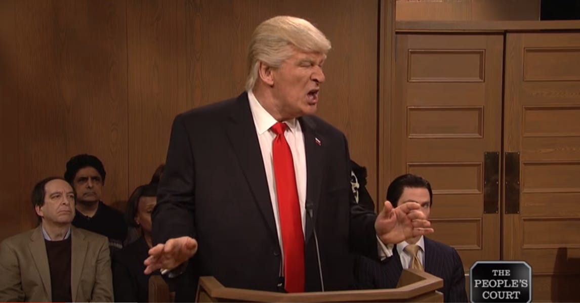 Trump's Busy Court Date Schedule Eating Into His Wall Ketchup Time And Axios Is STRESSED