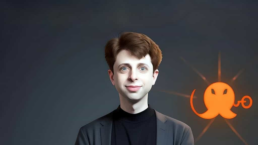 Sam Altman, fondateur de OpenAI. © D. Ichbiah avec dreamlike.art