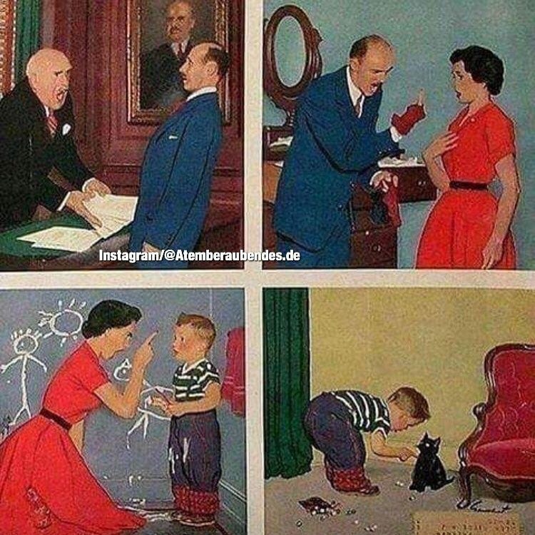 Thanks to capitalism cats get yelled at every day : r/im14andthisisdeep