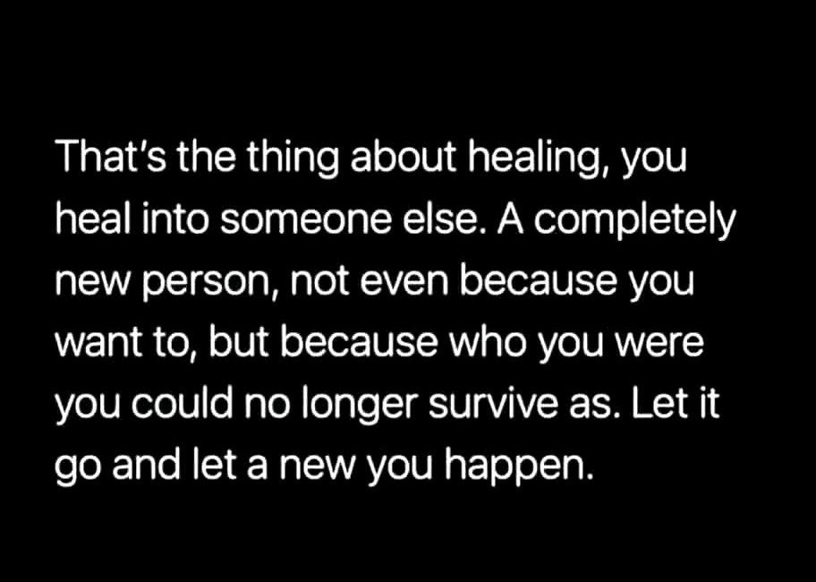 Let It Go And Let A New You Happen