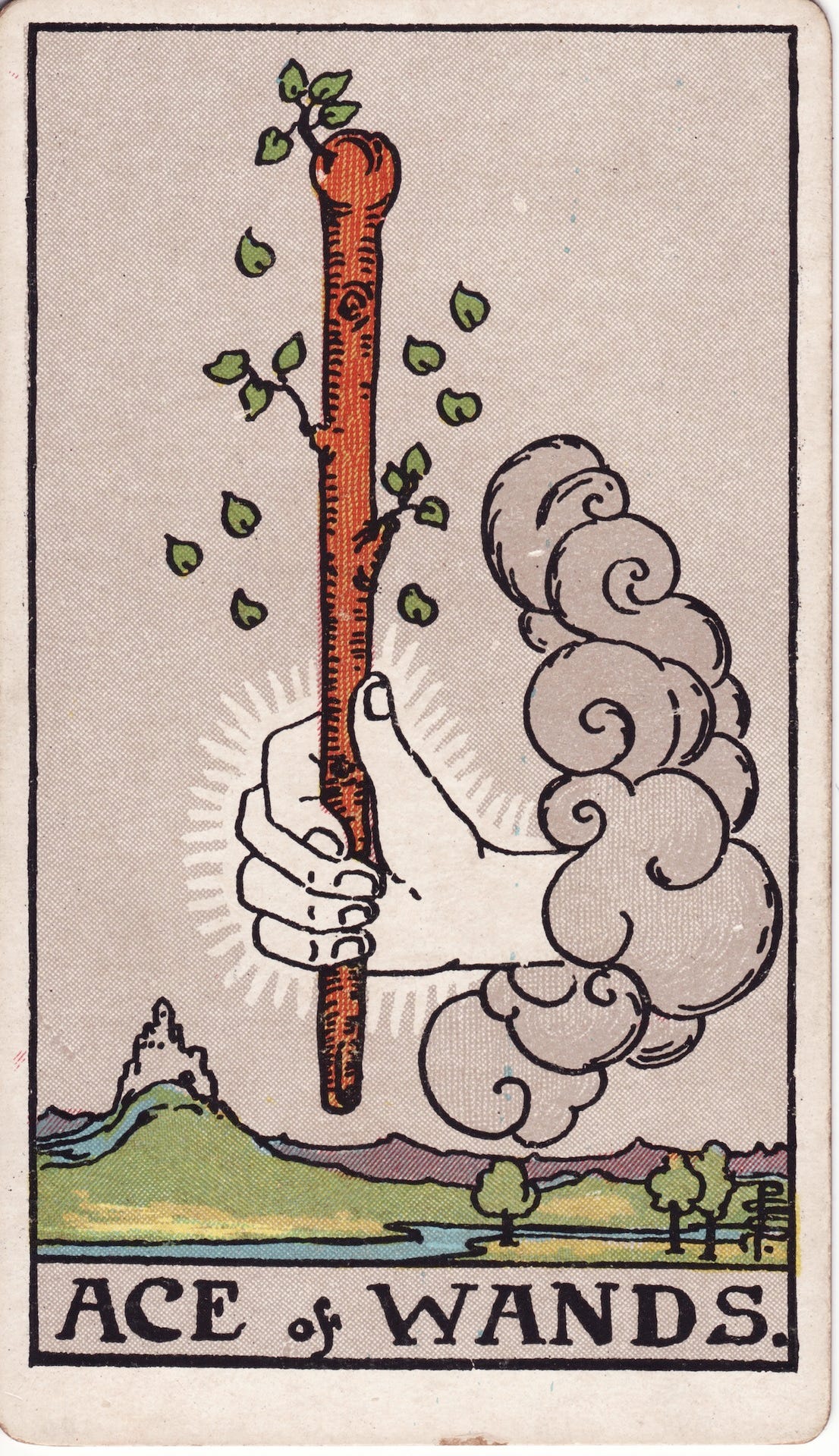 Ace of Wands (tarot card) - Wikipedia
