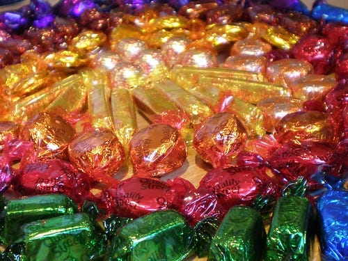 Quality Street Rainbow Spiral Quality Street Rainbow Spiral