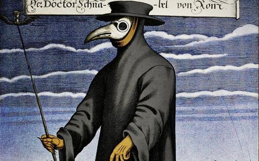 Black Death Art