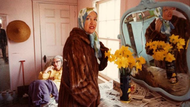 Edith Bouvier Beale and her daughter, Little Edie, in “Grey Gardens.”