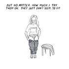 I don't like myself in French