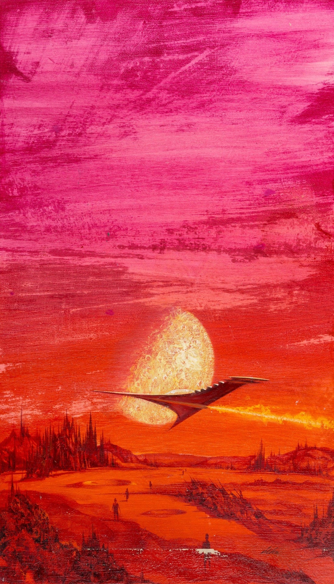 Paul Lehr, 1964, paperback cover art to Spectrum II by Kingsley Amis and Robert Conquest Paul Lehr, 1964, paperback cover art to Spectrum II by Kingsley Amis and Robert Conquest