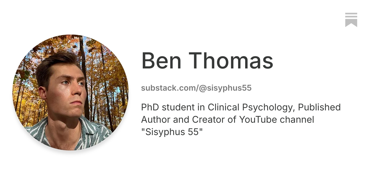 Ben Thomas | Substack