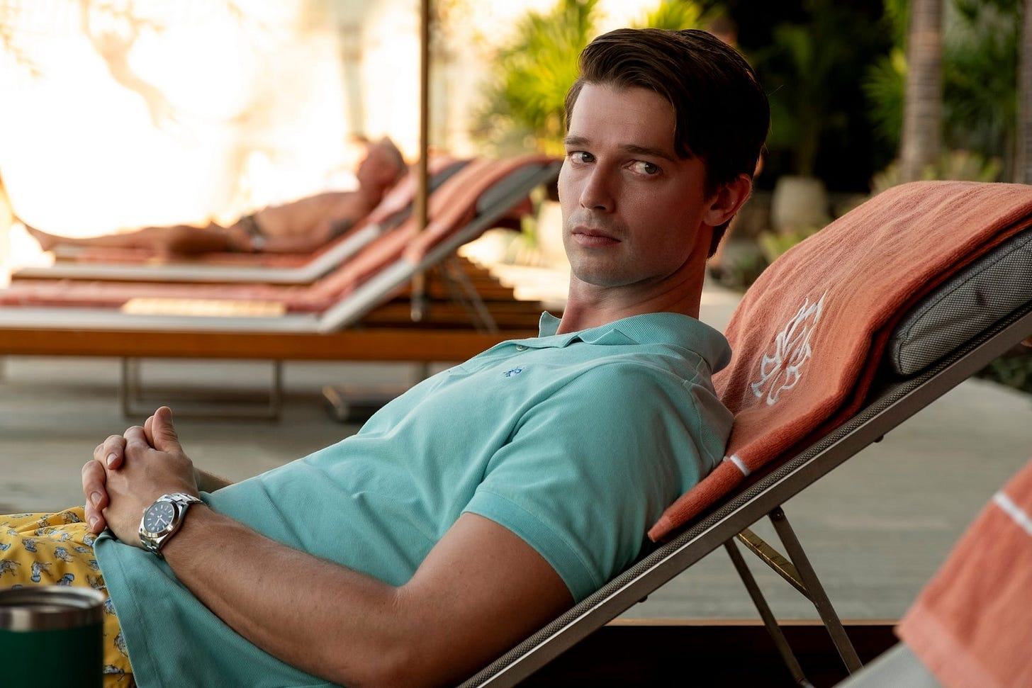 Patrick Schwarzenegger shines in 'White Lotus' as Season 3's Saxon