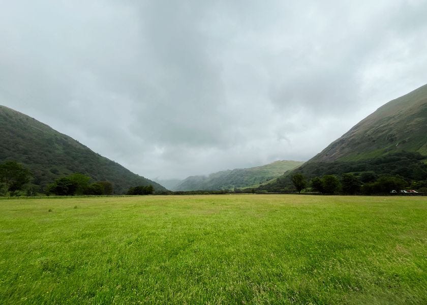 Creating Cadence No 2 Productivity. Image of Rainy valley in the Lake District, Cumbria, by Mich Bondesio