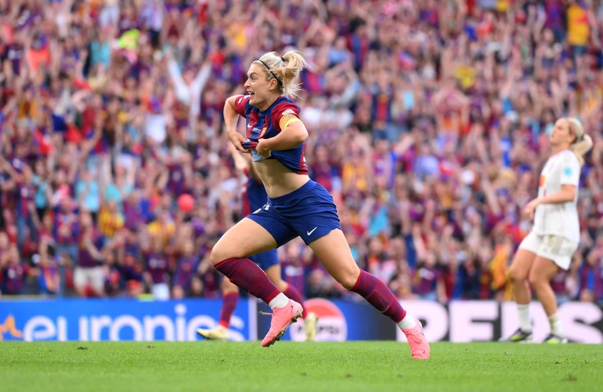 Barcelona v Lyon LIVE: Women's Champions League final score and result as Alexia Putellas goal seals win | The Independent Barcelona v Lyon LIVE: Women's Champions League final score and result as Alexia Putellas goal seals win | The Independent