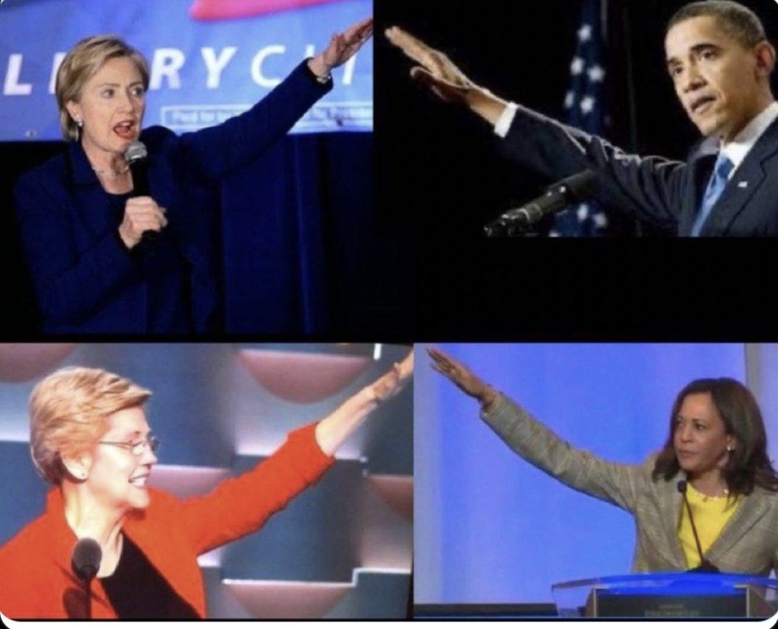 Majid Mohammadi مجید محمدی on X: "Before Elon Musk joined the Nazi Party on Trump's inauguration day with a special salute to Hitler, Hillary Clinton, Barack Obama, Kamala Harris and Elizabeth Warren, Majid Mohammadi مجید محمدی on X: "Before Elon Musk joined the Nazi Party on Trump's inauguration day with a special salute to Hitler, Hillary Clinton, Barack Obama, Kamala Harris and Elizabeth Warren,