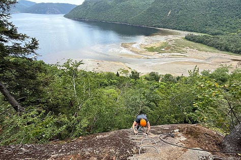 Via Ferrata in Saguenay Fjord National Park