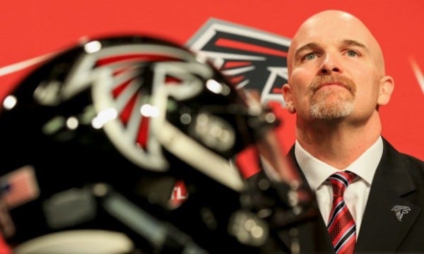 Dan Quinns Uphill Battle With Atlanta Falcons Dan Quinns Uphill Battle With Atlanta Falcons