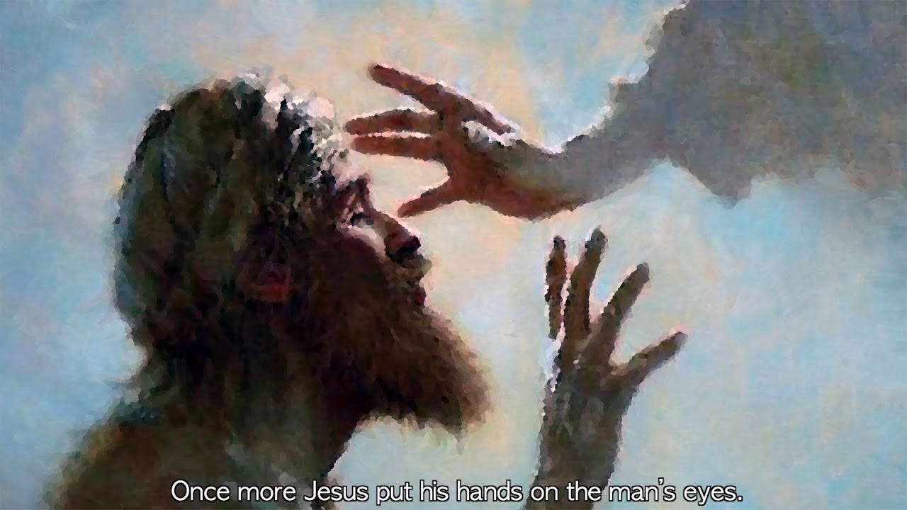 Savior Spit Spit Healing: Jesus, Dirt and Saliva